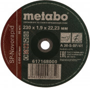 Диск отрезной по металлу SP-Novorapid RU (Metabo) 230х1,9х22,23мм 1/50 Диск отрезной по металлу SP-Novorapid RU (Metabo) 230х1,9х22,23мм 1/50